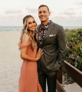 Christina Dressel son Caeleb Dressel and daughter-in-law Meghan Haila.